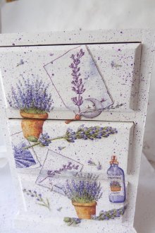Αποκριάτικα συρτάρια Decoupage σε στυλ provence