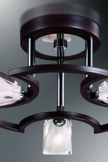 Σύγχρονος πολυτελής πολυέλαιος με τέντα