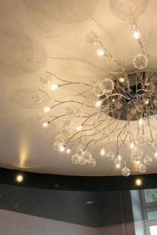 Αυθεντικός πολυέλαιος με τέντωμα στο εσωτερικό