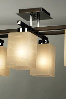 Σύγχρονος πολυέλαιος για τεντωμένες οροφές