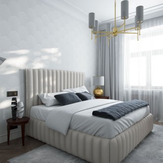 Λευκή υπνοδωμάτιο