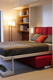 Υπνοδωμάτιο 13 τ.μ. με πτυσσόμενο κρεβάτι