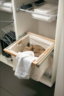 Περιτύλιγμα καλαθιού στο μπάνιο