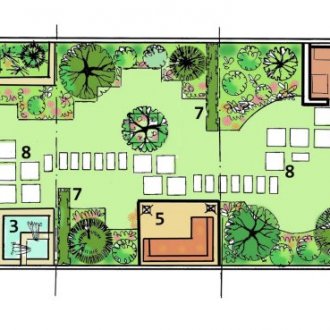 Παράδειγμα σχεδίου οικοπέδου 10 στρεμμάτων