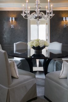 Μαύρο στόκος στην τραπεζαρία