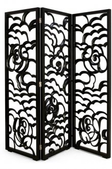 Μεταλλική οθόνη στην κρεβατοκάμαρα