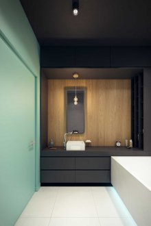 Μινιμαλιστικό μπάνιο 7 τ.μ. m