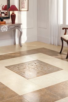 Κεραμίδι πορσελάνης στο διάδρομο