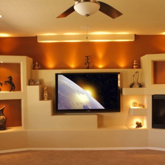 Όμορφη θέση στο σαλόνι