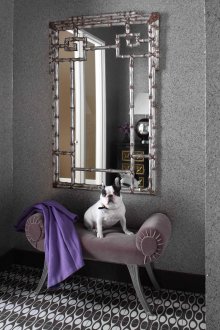 Βελούδινη ταπετσαρία βελούδινη πάγκο