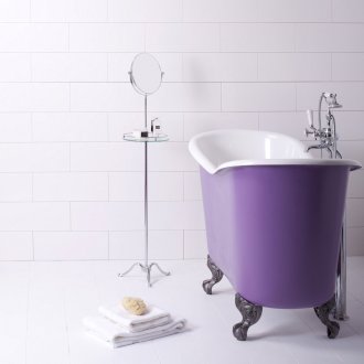 Μωβ μπανιέρα