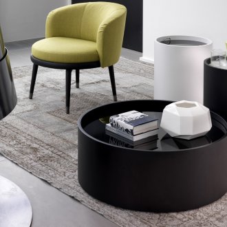 Μοντέρνο μαύρο και άσπρο υψηλής ποιότητας τραπεζάκια