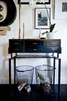 Μαύρο γρανίτη στο διάδρομο