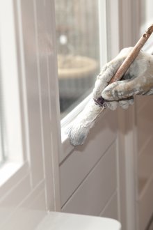 Καναπέ παράθυρο Bay κοντά στο παράθυρο