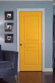 Θέση με πόρτες πάνω από το άνοιγμα