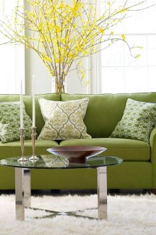 Πράσινος καναπές