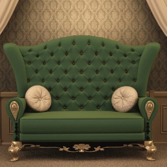 Πράσινος καναπές