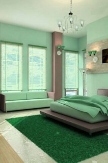 Πράσινα έπιπλα