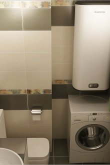 Τοποθέτηση του πλυντηρίου