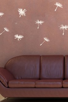 Μπλε τυπωμένες κουρτίνες