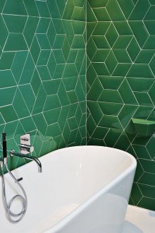 Espelho na sala de estar
