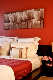 Καφέ υπνοδωμάτιο