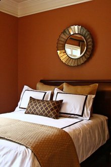 Καφέ υπνοδωμάτιο