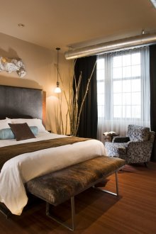 Καφέ υπνοδωμάτιο