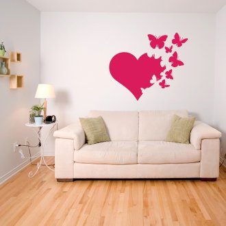 Πεταλούδες στον τοίχο