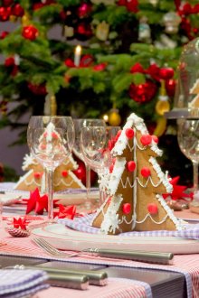 Διακόσμηση πίνακα του νέου έτους