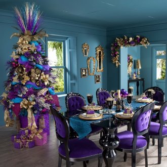 Διακόσμηση πίνακα του νέου έτους