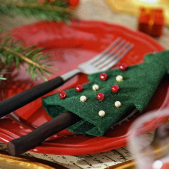 Διακόσμηση πίνακα του νέου έτους