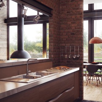 Καφέ κουζίνα