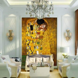 Modular εικόνα σε ένα μοντέρνο εσωτερικό