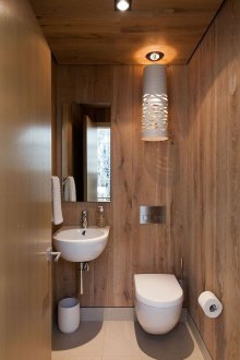 Laminat an der Wand