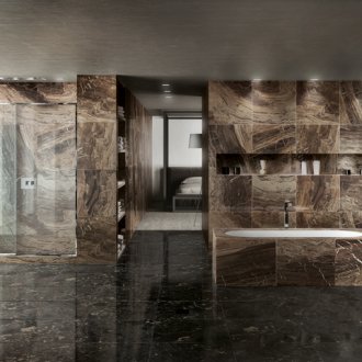 Κεραμικό πλακάκι πορτοκαλί