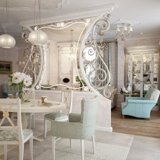 Ζωνοποίηση του δωματίου με σχοινί