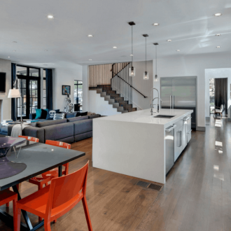 Ράφια για πιάτα σε στιλ αρτ νουβό