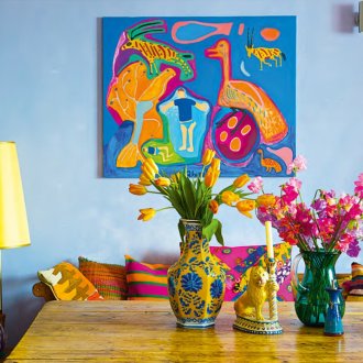 Lanterne décorative pour une résidence d'été