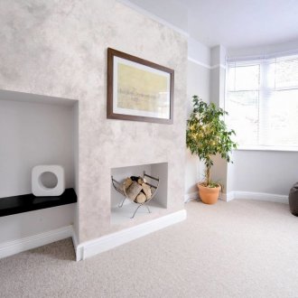 3d οροφή στο σαλόνι