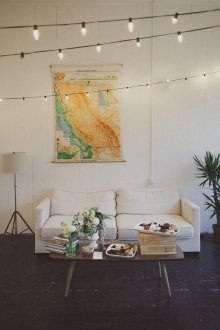 Πτυσσόμενο τραπέζι στο σαλόνι