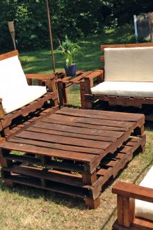 Έπιπλα από παλέτες