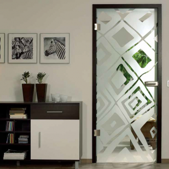 Γυάλινη πόρτα