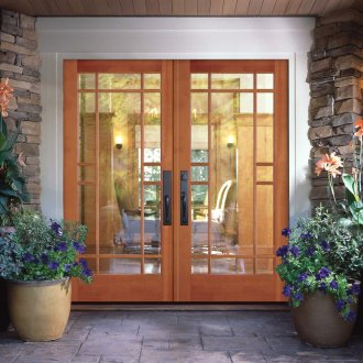 Γυάλινη πόρτα