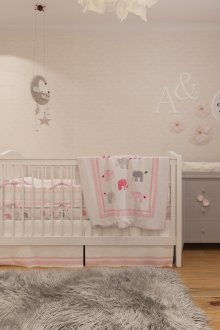 Ροζ παιδικό δωμάτιο