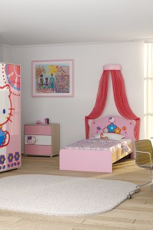 Ροζ παιδικό δωμάτιο