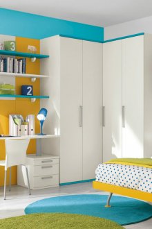 Κίτρινο παιδικό δωμάτιο