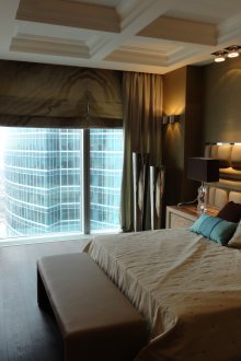 Bedroom with balcony