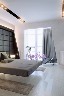 Υπνοδωμάτιο με μπαλκόνι