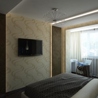 Υπνοδωμάτιο με μπαλκόνι